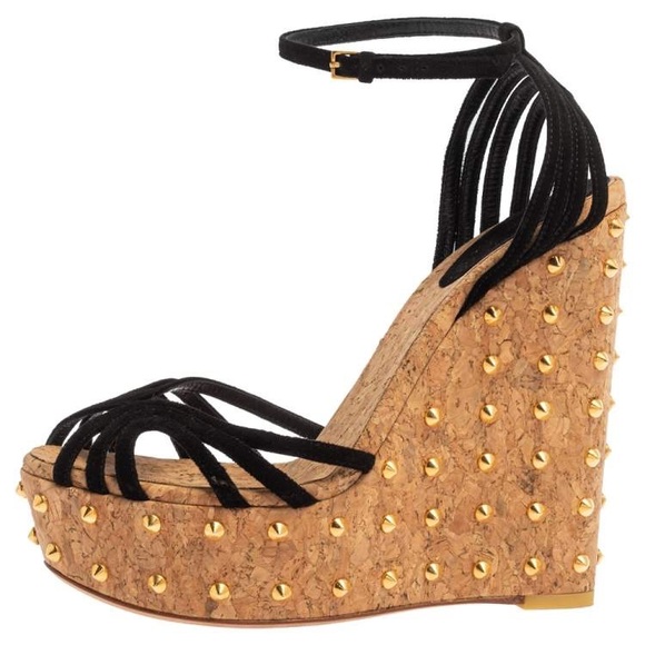 AUTHENTIC GUCCI RESORT COLLECTION WEDGES - Picture 14 of 17